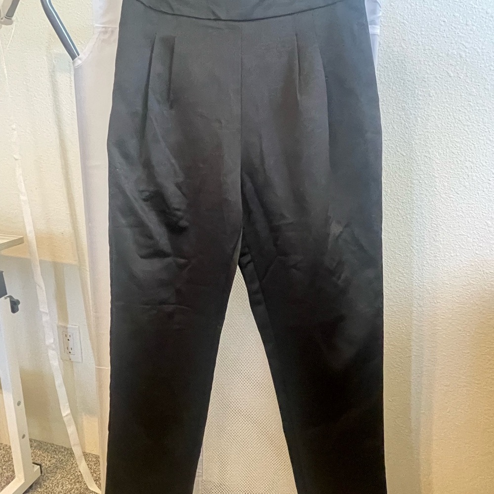 Fashion Nova Black Straight Leg Pants